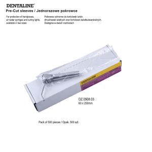 DENTALINE Jednorazowe pokrowce 60 x 250mm (Opak. 500 szt.)