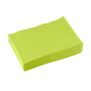 Serwety stomatologiczne składane 33 x 45 cm zielone (Opak. 500 szt.)