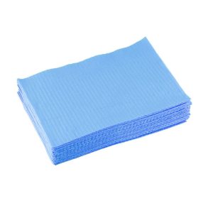 Serwety stomatologiczne składane 33 x 45 cm morskie (Opak. 500 szt.)