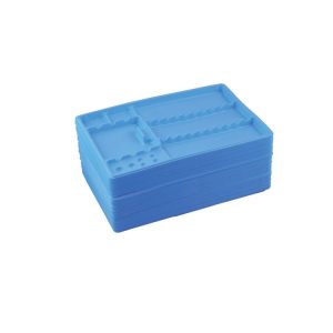 DENTALINE Tacki jednorazowe Maxi jasnoniebieskie 284x183x17mm (100 szt.)