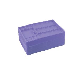 DENTALINE Tacki jednorazowe Maxi fioletowe 284x183x17mm (100 szt.)