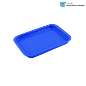 Tacka plastikowa mini niebieska 240x165x20mm