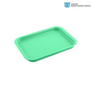 Tacka plastikowa mini zielona 240x165x20mm