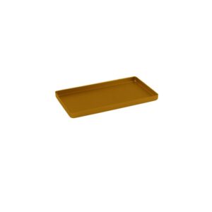 Tacka aluminiowa nieperforowana Mini 180x100x11mm złota