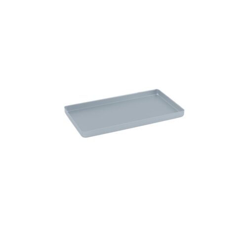Tacka aluminiowa nieperforowana Mini 180x100x11mm srebrna