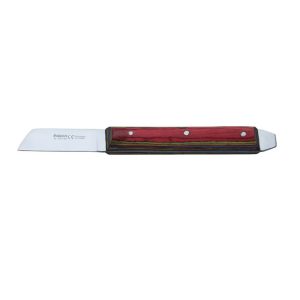 Nóż do gipsu dwustronny Gritman uchwyt drewniany kolorowy 160mm