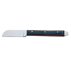 Nóż do gipsu dwustronny Gritman uchwyt drewniany kolorowy 170mm