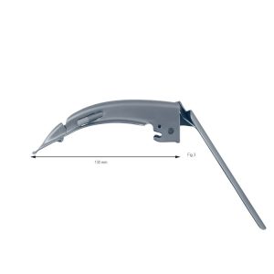 MacMove Jednorazowa łyżka intubacyjna stalowa LED 130mm fig.3