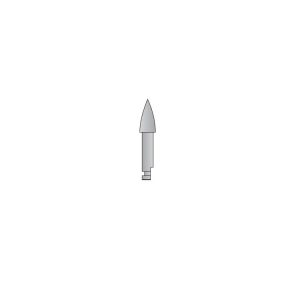 DIA-DUPLEX Gumka polerska syntetyczna diamentowa na kątnicę 3.3x7.0mm (stopień-2)