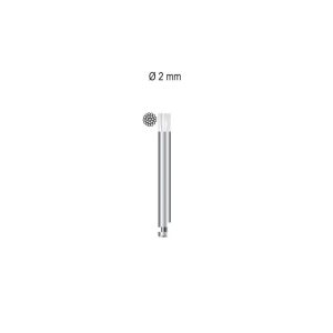 Szczoteczka polerska na kątnicę 2.35mm biały nylon