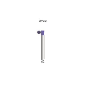 SMART Szczoteczka polerska na kątnicę średnio-twarda 2.35mm purpurowy nylon