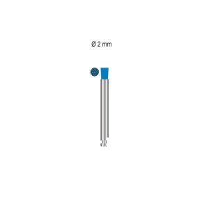 SMART Szczoteczka polerska twarda na kątnicę 2.35mm niebieski nylon