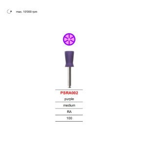 SMART Gumka polerska średnio-twarda na kątnicę purpurowa bez lateksu