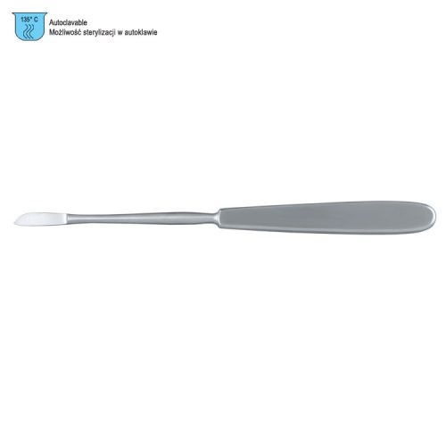 Nóż Neff do łąkotki zagięty na prawo 220mm fig.2 CB2