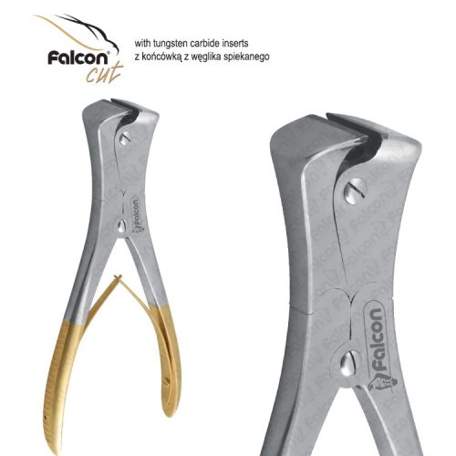 F-C Kleszcze do cięcia drutu z przekładnią czołowe TC 220mm