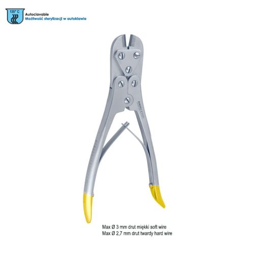 Falcon-Cut Kleszcze do cięcia drutu i mini płytek z przekładnią czołowe TC 230mm