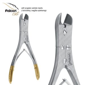 Falcon-Cut Kleszcze do cięcia drutu z przekładnią boczne TC 180mm