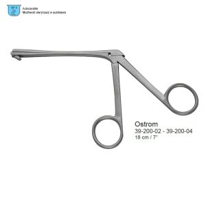 Kleszczyki nosowe Ostrom 4mm trzonek 120mm B7