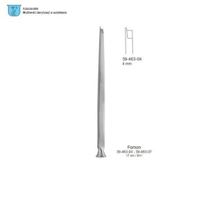 Dłuto Fomon do przegrody nosa 4mm/170mm