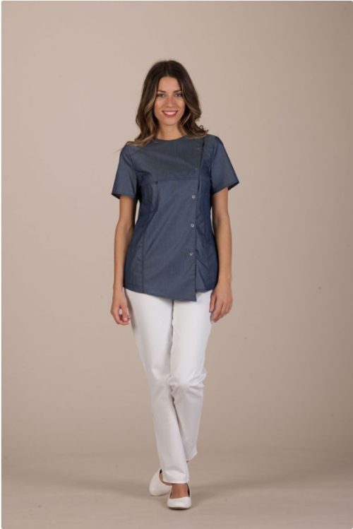 Arles Freedom, bluza damska MC,CNI, Denim jasny jeans S