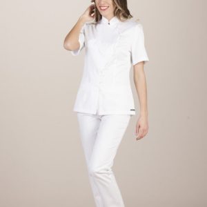 Margarita, bluza damska MC,Lev,biała L