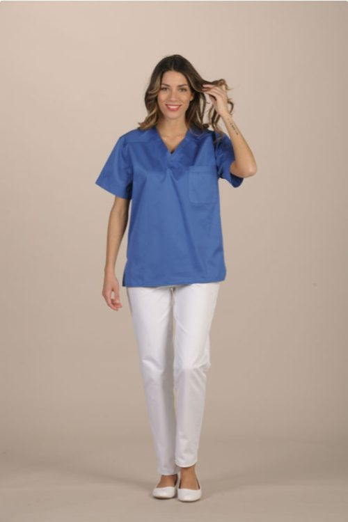 Milano, bluza unisex MC, Lev, sugar blue XL