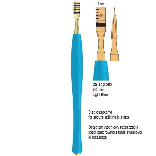 Century-Line Osteotom stopniowy prosty 6mm