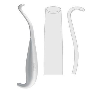 Retractor mandibular body Hargis 175mm