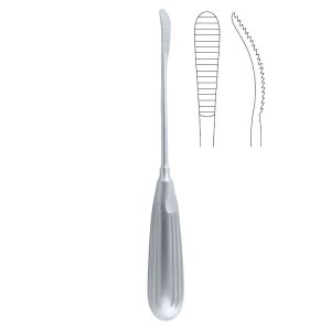 Raszpla nosowa Aufricht 210mm fig.1