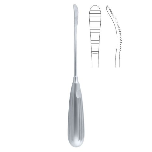 Raszpla nosowa Aufricht 210mm fig.1