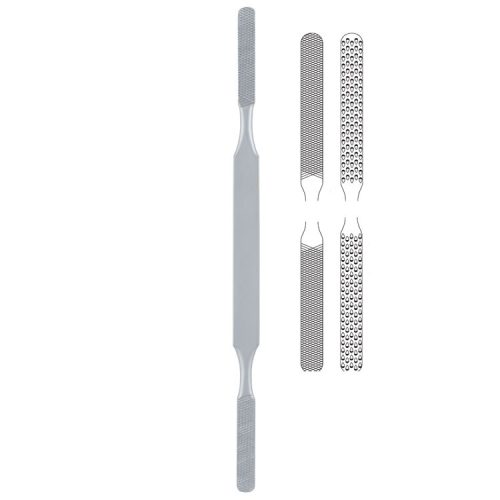 Raszpla nosowa Fomon dwustronna 210mm