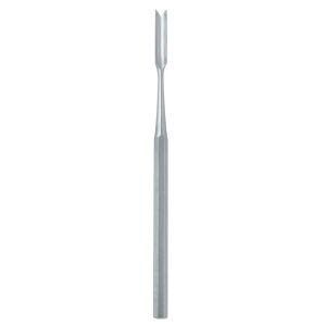 Dłuto żłobowe Ballenger-Hajek do przegrody nosa, kształt V 8mm/160mm
