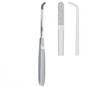 Rasp TMJ Dolwick-Reich diamond coated 175mm
