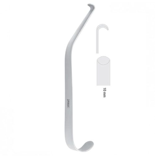 Retractor channel Obwegeser model-2 10mm, 160mm