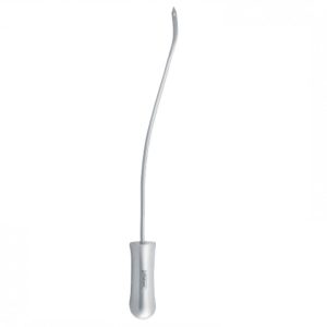 Awl bone Coffin zygomatic s-curved 145mm