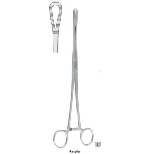 Kleszcze Rampley do materiałów opatrunkowych 240mm