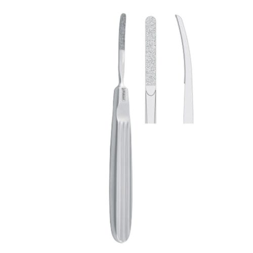 Rasp TMJ Dolwick-Reich diamond coated fig. 2, 150mm