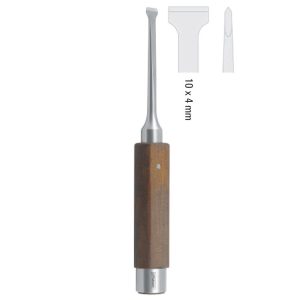 Osteotome sagittal splitting Obwegeser 10x4mm, 200mm