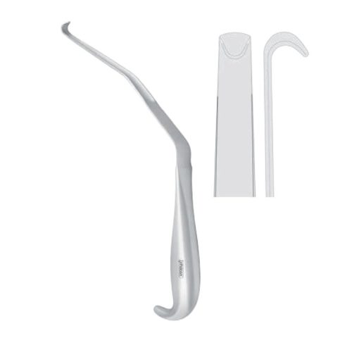 Retractor mandibular channel Steinhauser 270mm