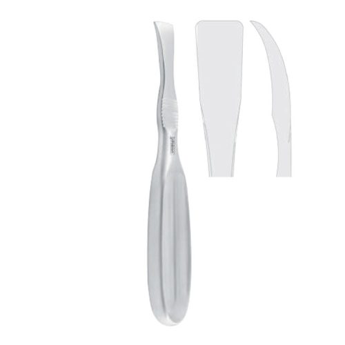 Elevator periosteal Tessier sharp curved 12mm, 185mm