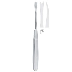 Elevator periosteal/stripper Obwegeser fig.3, 175mm