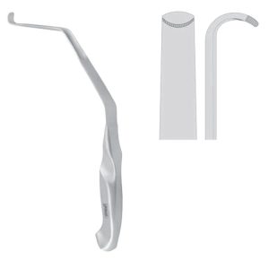 Retractor mandibular channel Steinhauser 290mm