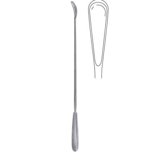 Łyżeczka ginekologiczna Wallich 420mm