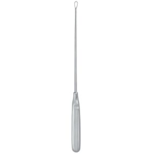 Skrobaczka maciczna Sims ostra-giętka 5mm 280mm