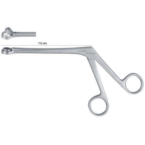 Konchotom nosowy Hartmann 9mm/trzonek 125mm/190mm fig.3