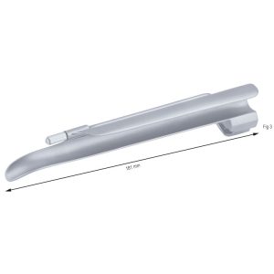 Łyżka Magill z oświetleniem konwencjonalnym 181mm fig.3