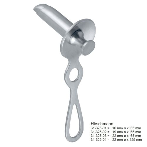 Anoskop Hirschmann z obturatorem 19mm/65mm