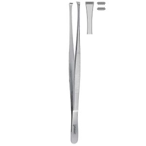 Eco-Line Penseta chirur. Nelson 6x7 ząbki 230mm