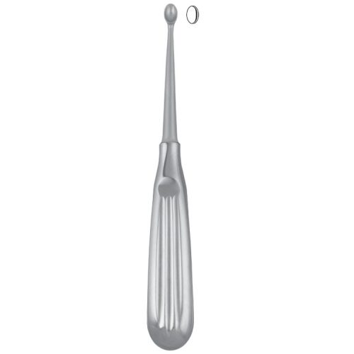 Łyżeczka kostna Volkmann owalna 4mm/170mm fig.00