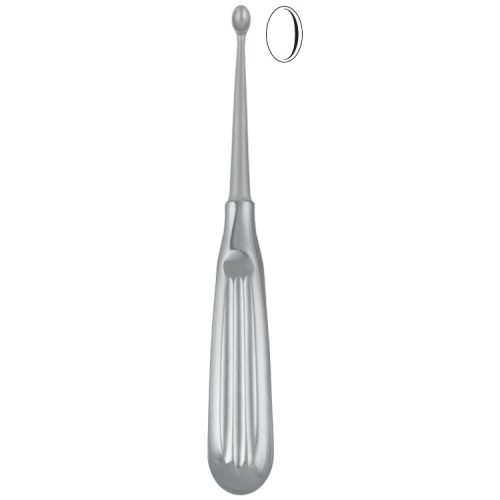 Łyżeczka kostna Volkmann owalna 10mm/170mm fig.3